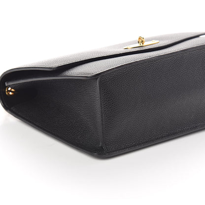 Mulberry Small Classic Grain Calfskin Medium Darley Black 7 of 8