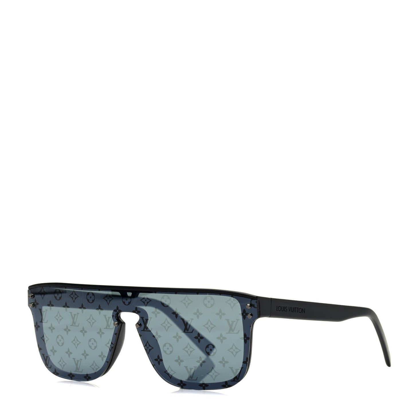 Acetate LV Waimea Square Sunglasses Z1082W Black