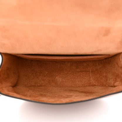 Celine Smooth Calfskin Cuir Triomphe Folco Crossbody Bag Tan 5 of 11