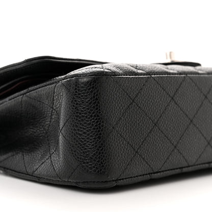 Chanel Caviar Quilted Medium Double Flap Black 9 of 18