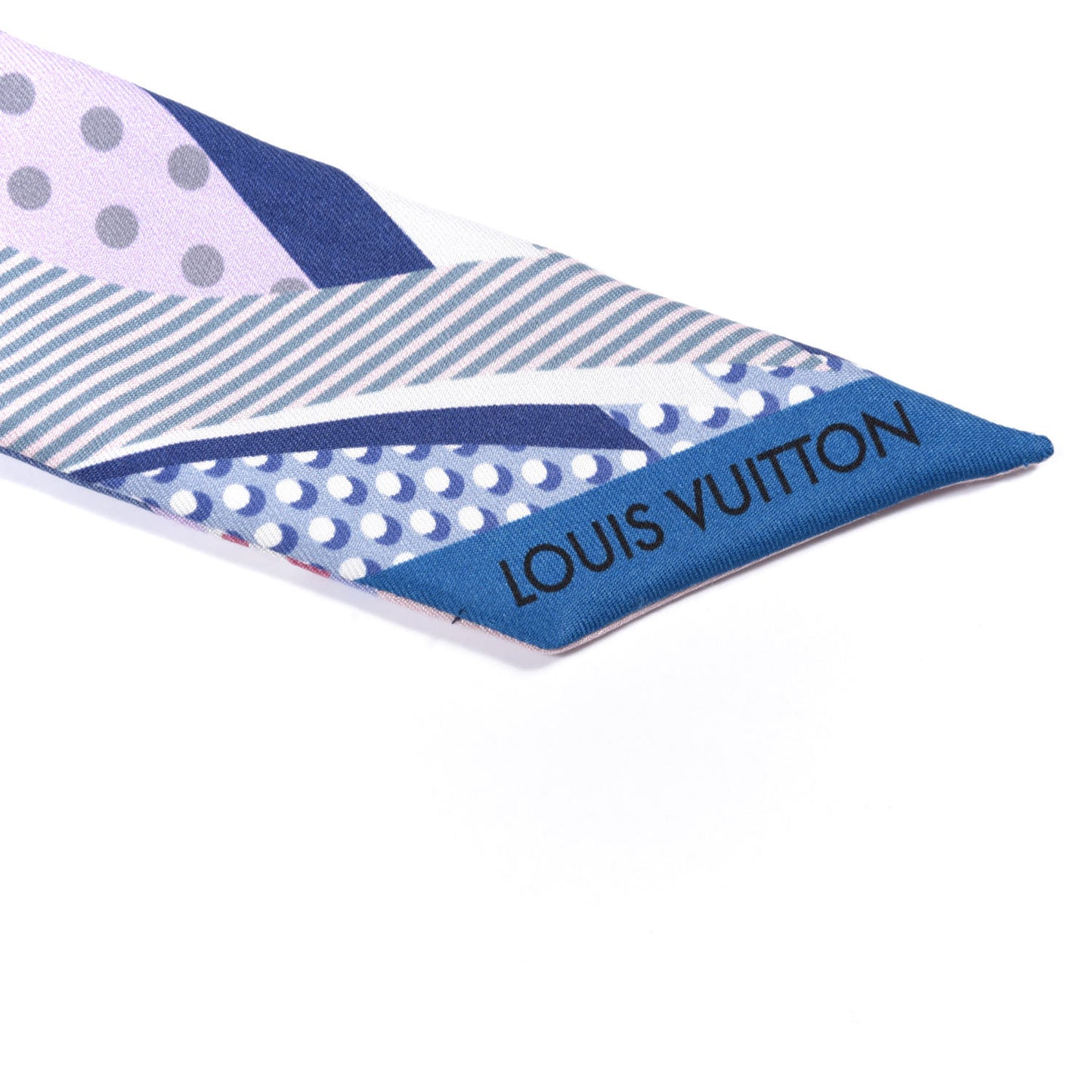 Silk Pop Monogram BB Bandeau Bleuet