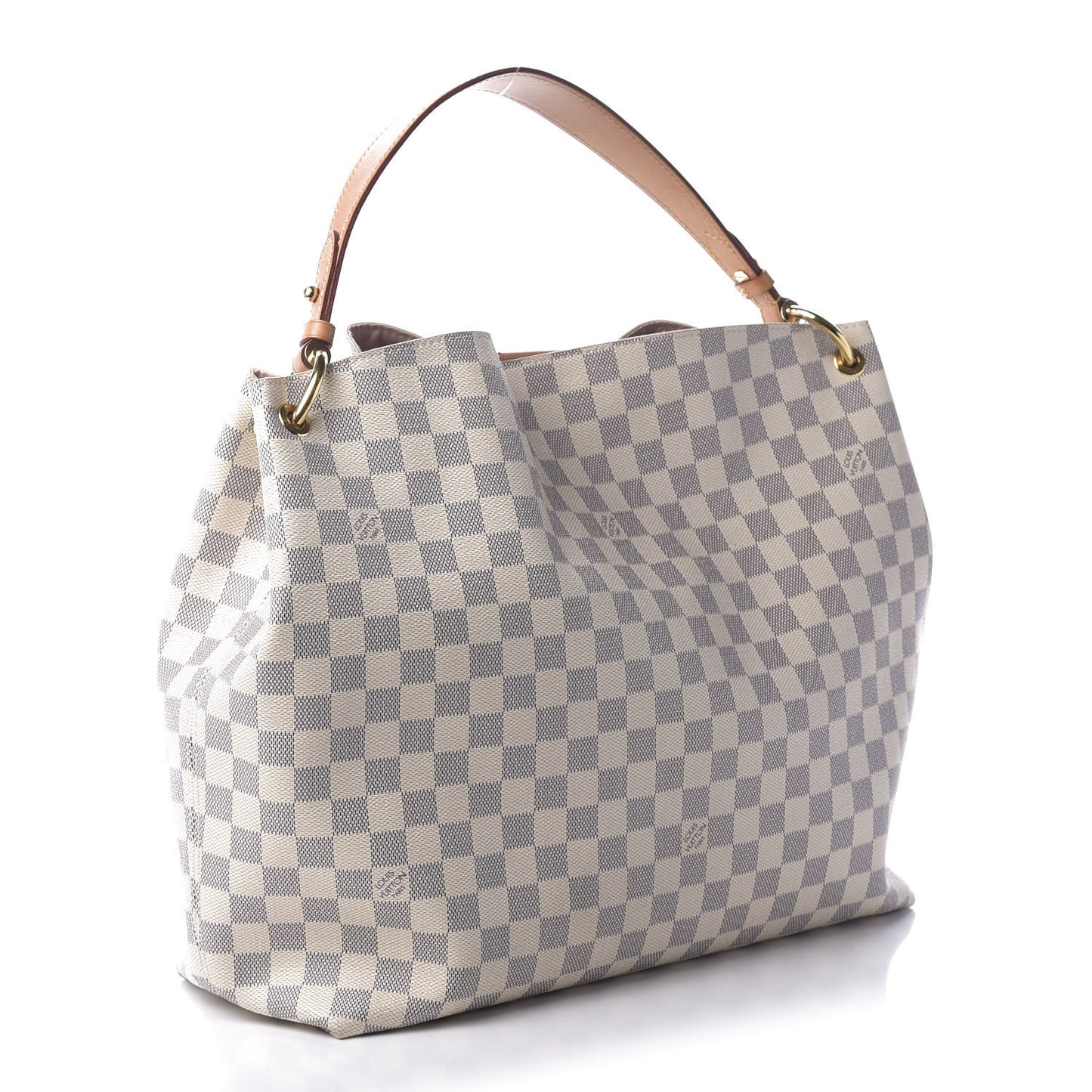 Damier Azur Graceful MM Rose Ballerine