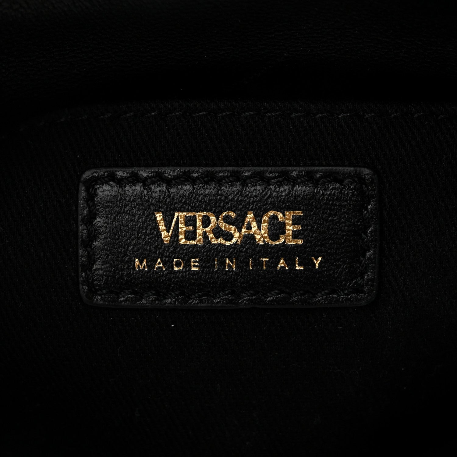 Versace Satin Crystal Embellished La Medusa Mini Hobo Bag Black Multicolor 6 of 9