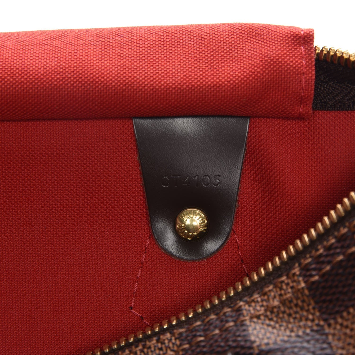Louis Vuitton Damier Ebene Speedy Bandouliere 30 8 of 8