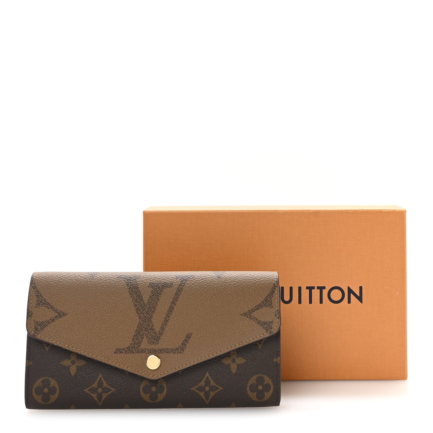 Louis Vuitton Reverse Monogram Giant Sarah Wallet 7 of 7