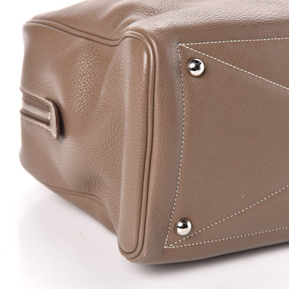 Hermes Taurillon Clemence Victoria II 35 Etoupe 5 of 12