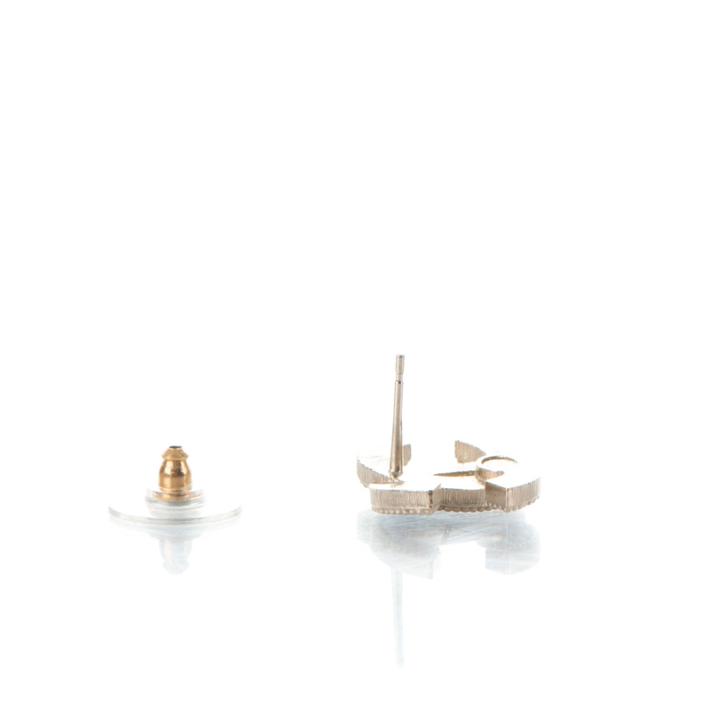 Pearl CC Earrings Gold