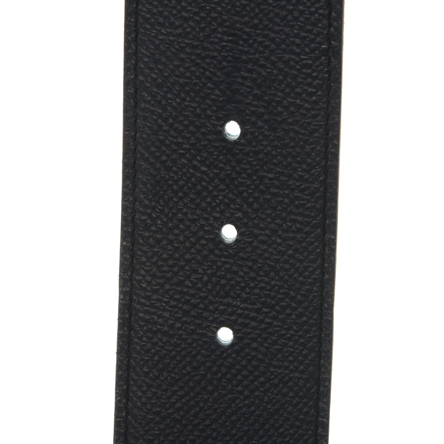Hermes Epsom 40mm Idem Belt 90 Bleu Indigo Malachite 7 of 7