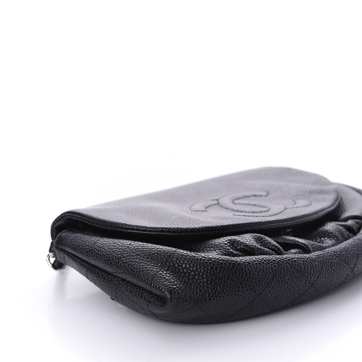 Caviar Half Moon Wallet On Chain WOC Black