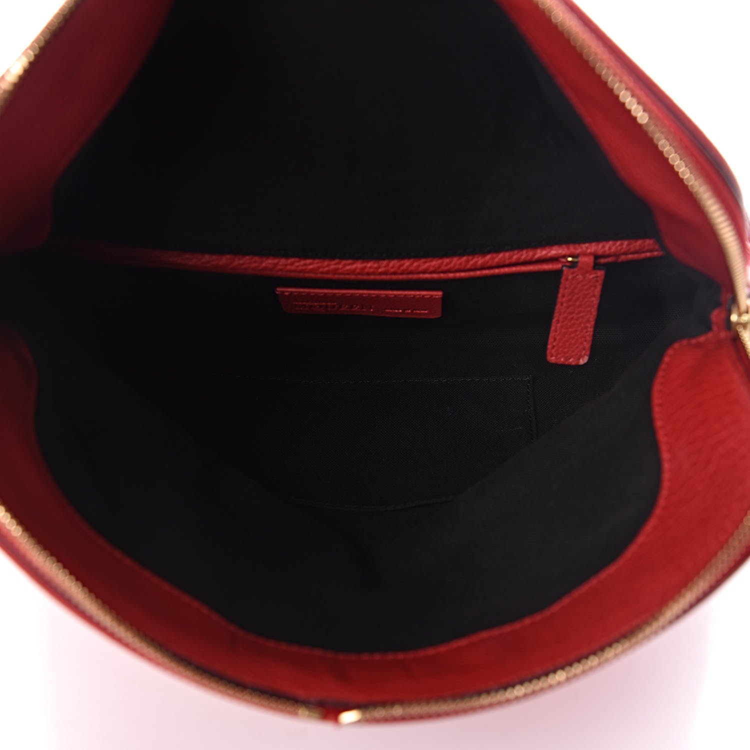 Alexander McQueen Grainy Calfskin Padlock Skull Clutch Red 5 of 7