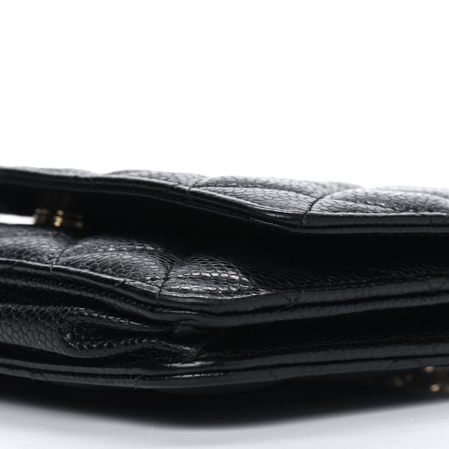Chanel Caviar Quilted Wallet On Chain WOC Black 5 of 5
