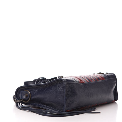 Balenciaga Veau Arena Multicolore Classic Hardware S City Bleu Nuit Rouge 4 of 9