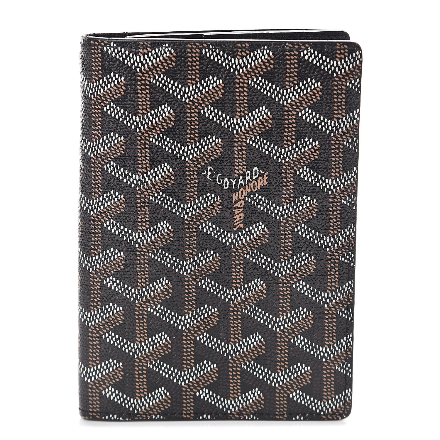 Goyard Goyardine Pocket Organizer Wallet Black 1 of 6