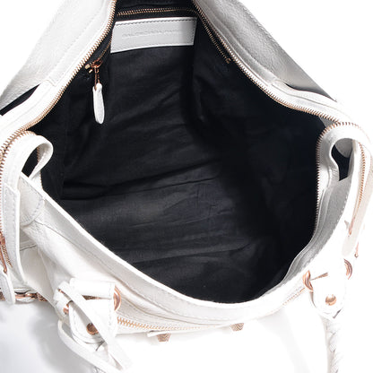Balenciaga Agneau Giant 12 Rose Gold Hardware City White 8 of 12