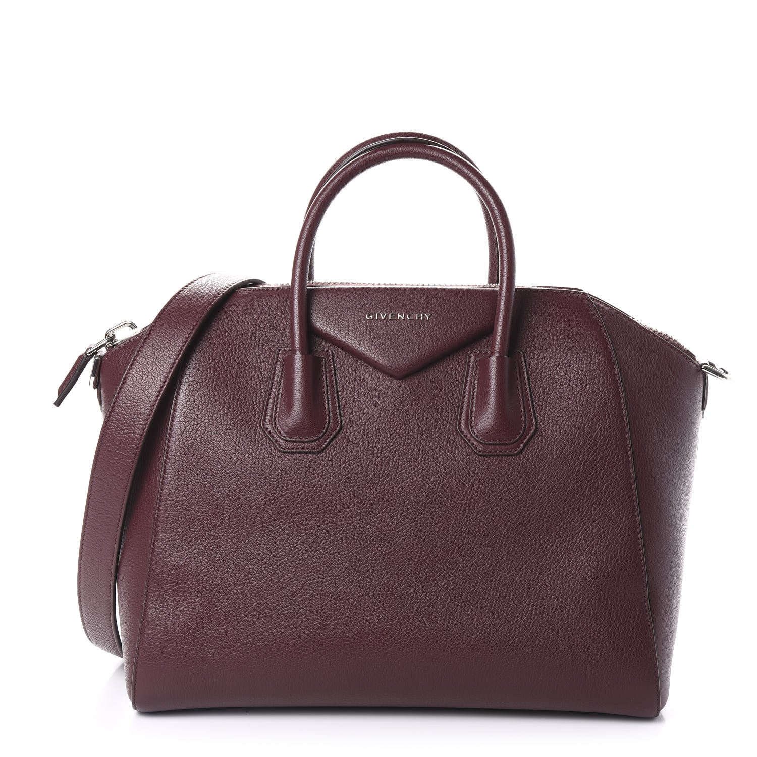 Givenchy Sugar Goatskin Medium Antigona Oxblood 1 of 7