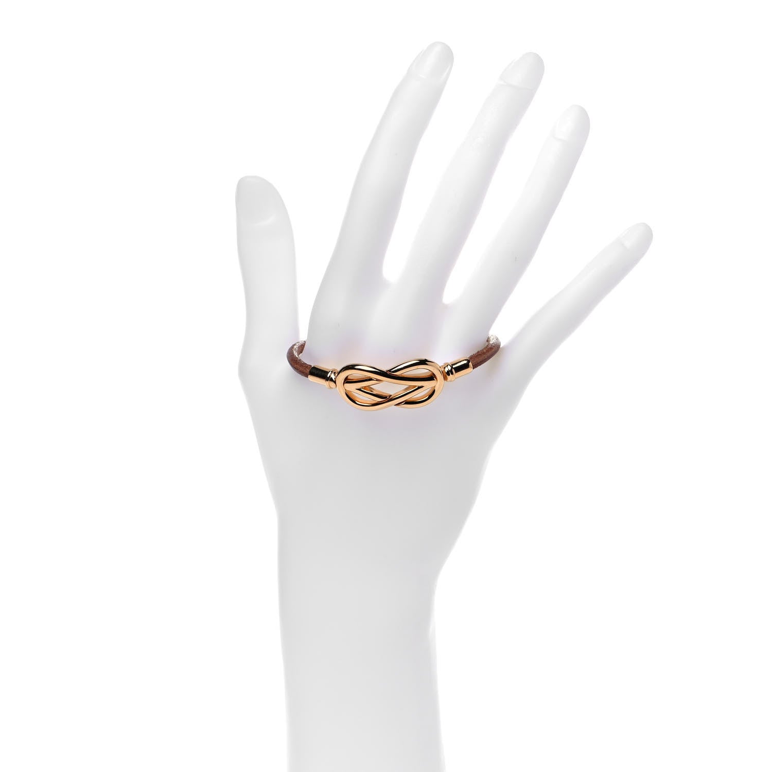 Hermes Natural Bridle Atame Bracelet 3 of 5