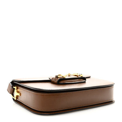 Gucci Azalea Calfskin Horsebit 1955 Shoulder Bag Brown Sugar 4 of 10