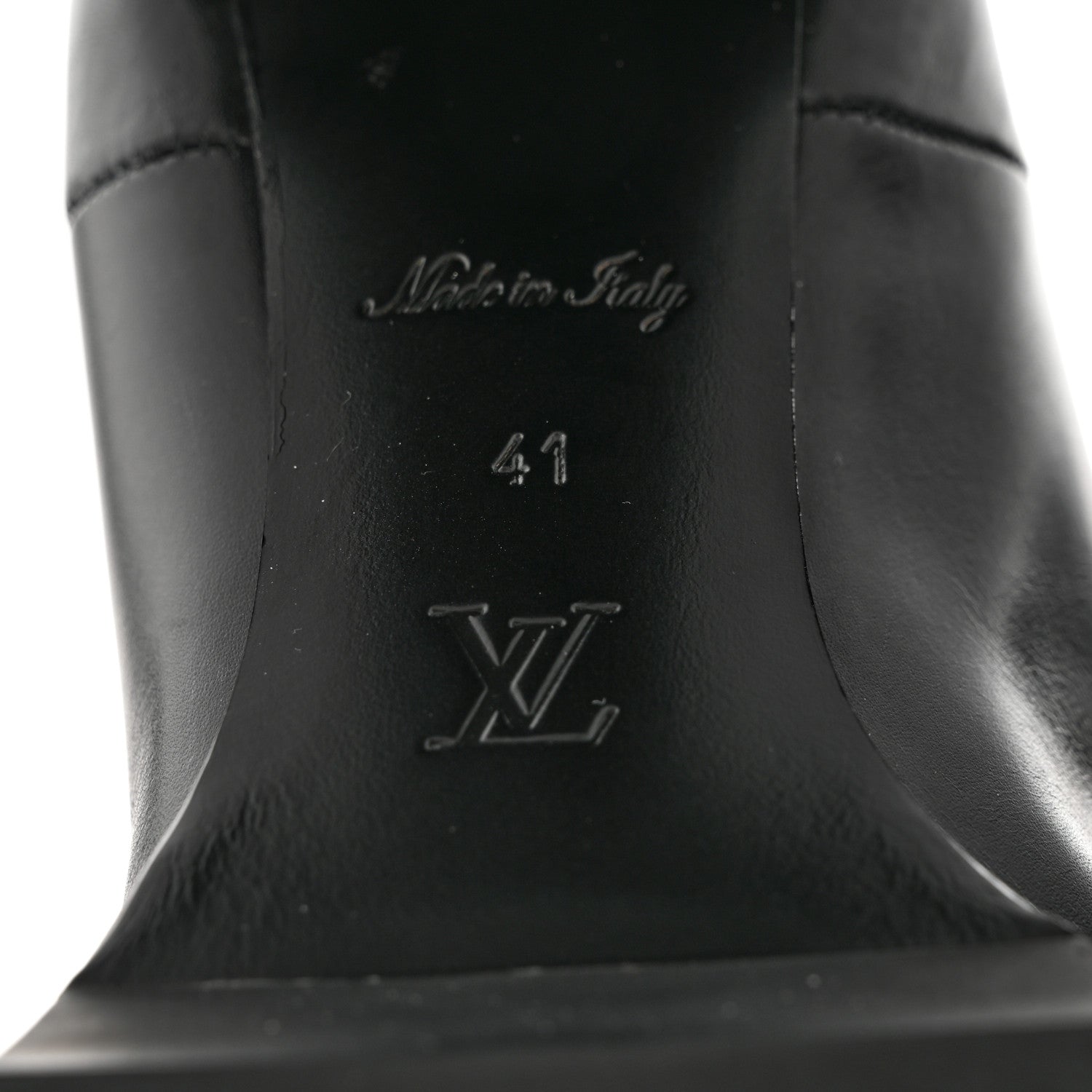 Louis Vuitton Calfskin Monogram Star Trail Chelsea Ankle Boots 41 Black 7 of 8