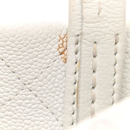 Chanel Grained Calfskin CC Pocket Tote White 13 of 14