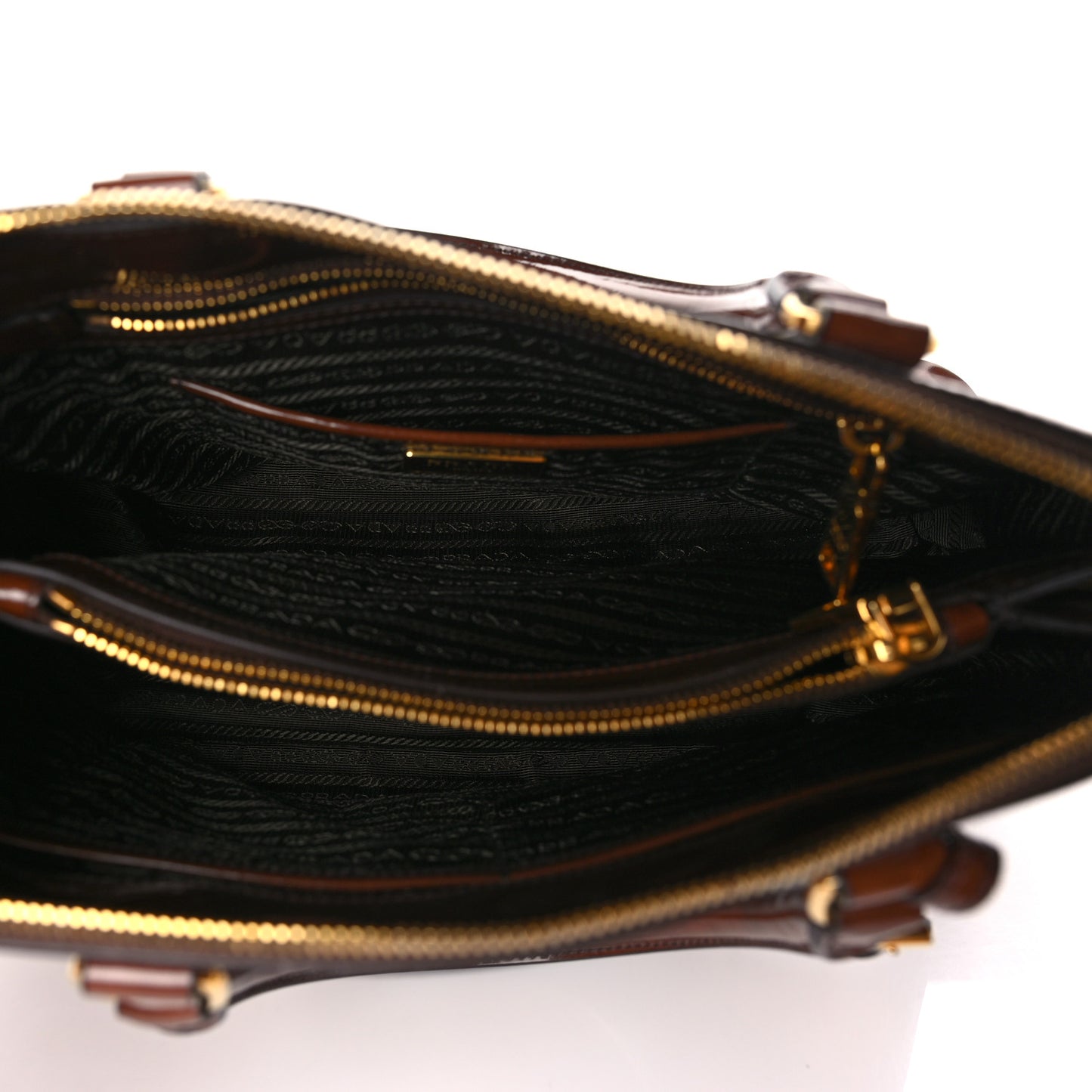 Spazzolato Promenade Tote Tabacco