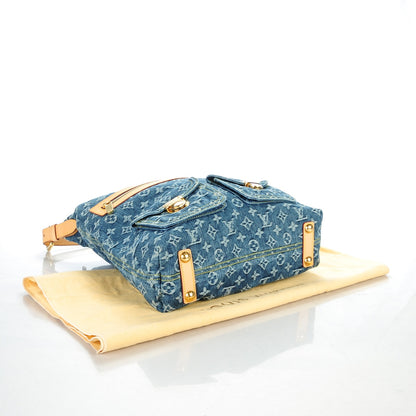 Louis Vuitton Denim Baggy GM Blue 4 of 7