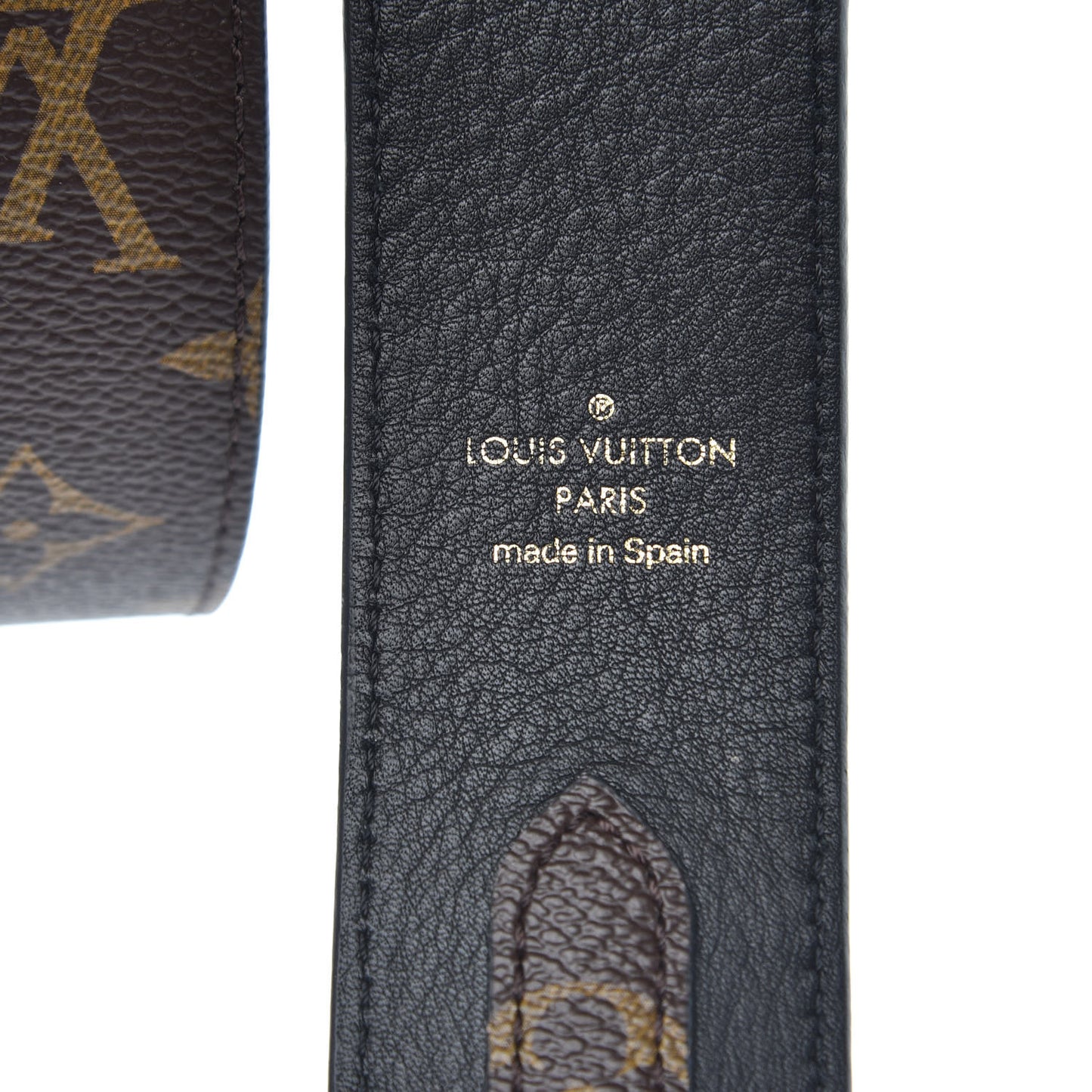Monogram Bandouliere Shoulder Strap Black