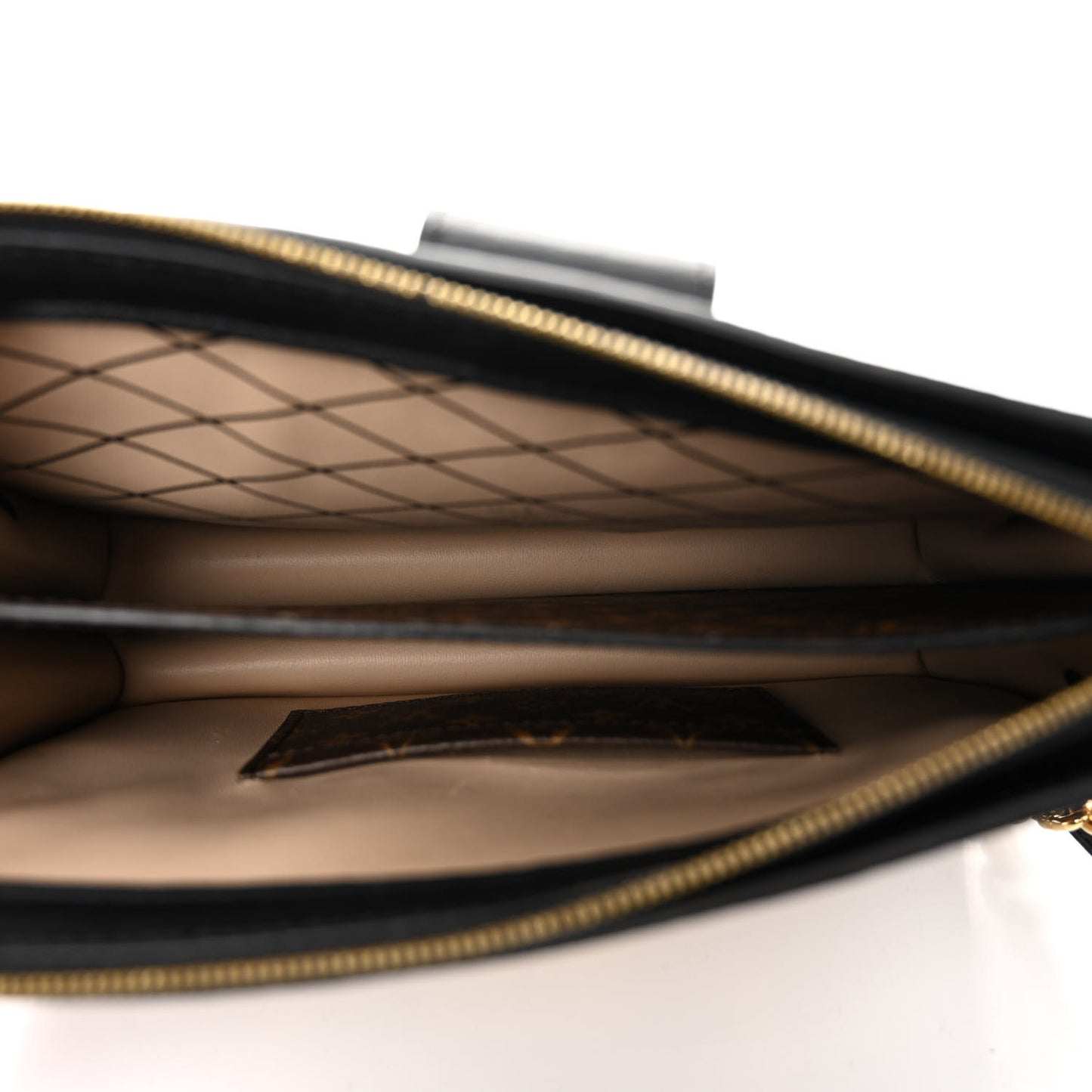 Reverse Monogram Trunk Clutch