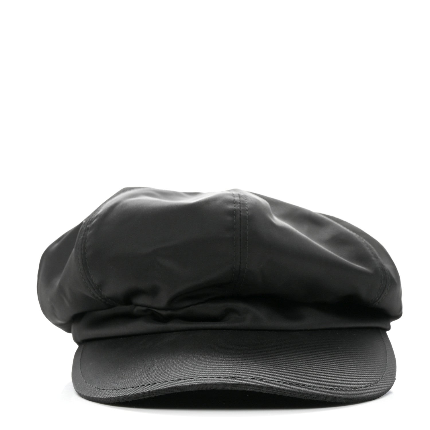 Prada Re-Nylon Newsboy Hat M Black 3 of 9