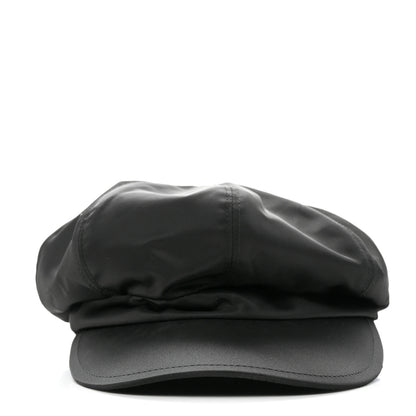 Prada Re-Nylon Newsboy Hat M Black 3 of 9