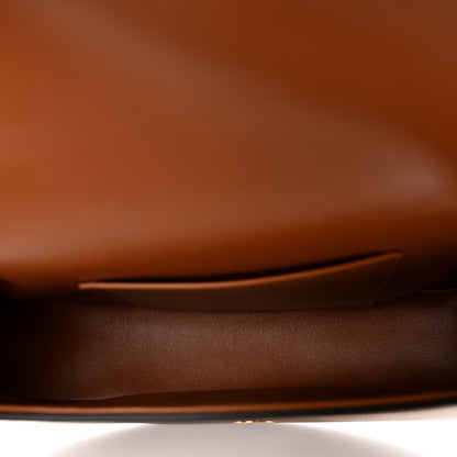 Celine Smooth Calfskin Tabou Clutch On Strap Tan 5 of 9