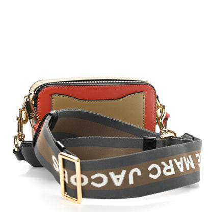 Marc Jacobs Saffiano Small Snapshot Camera Bag Red Multicolor 4 of 9