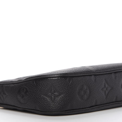 Louis Vuitton Empreinte Monogram Giant Multi Pochette Accessories Large Pochette Black 6 of 9