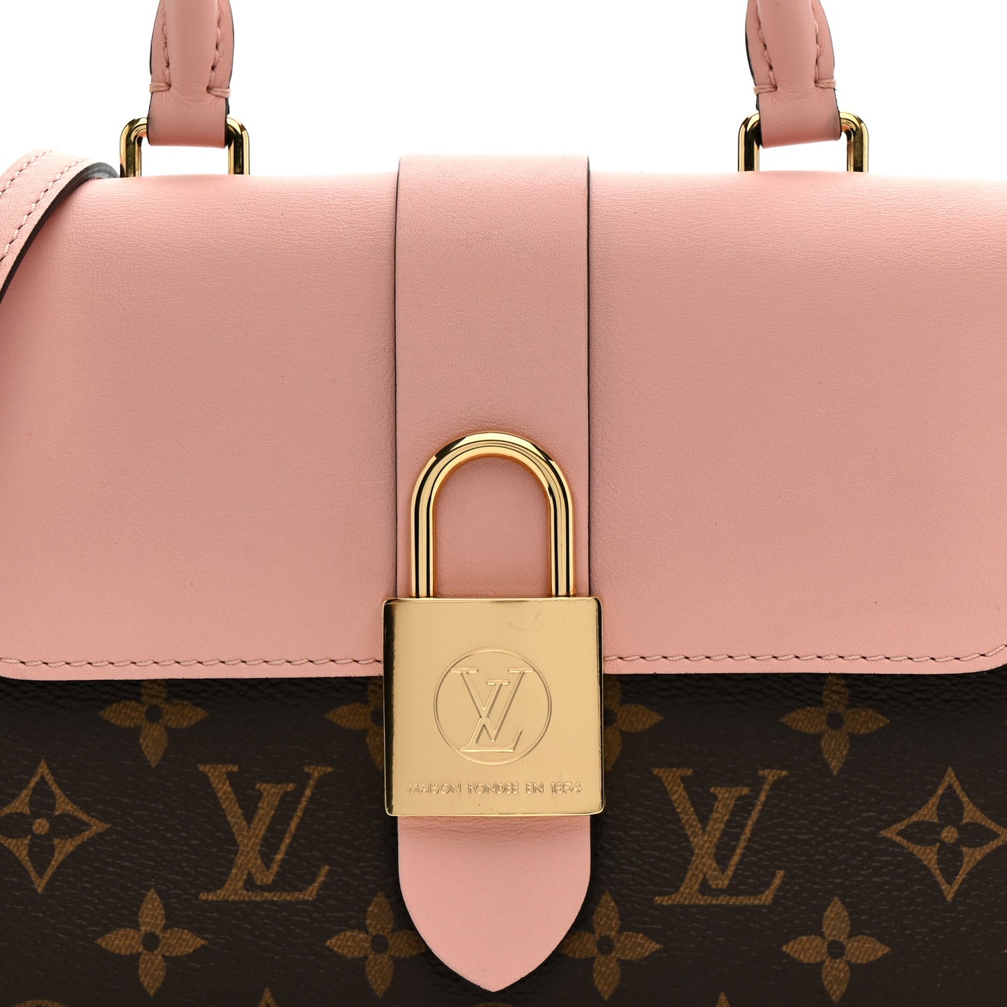 Monogram Locky BB Rose Poudre