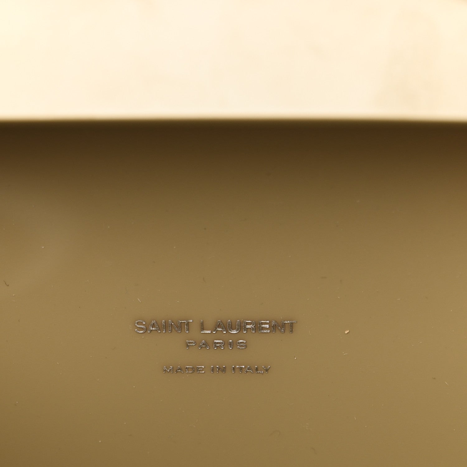 Saint Laurent Vinyl Le-Anne Marie Shoulder Bag Dark Honey 6 of 9