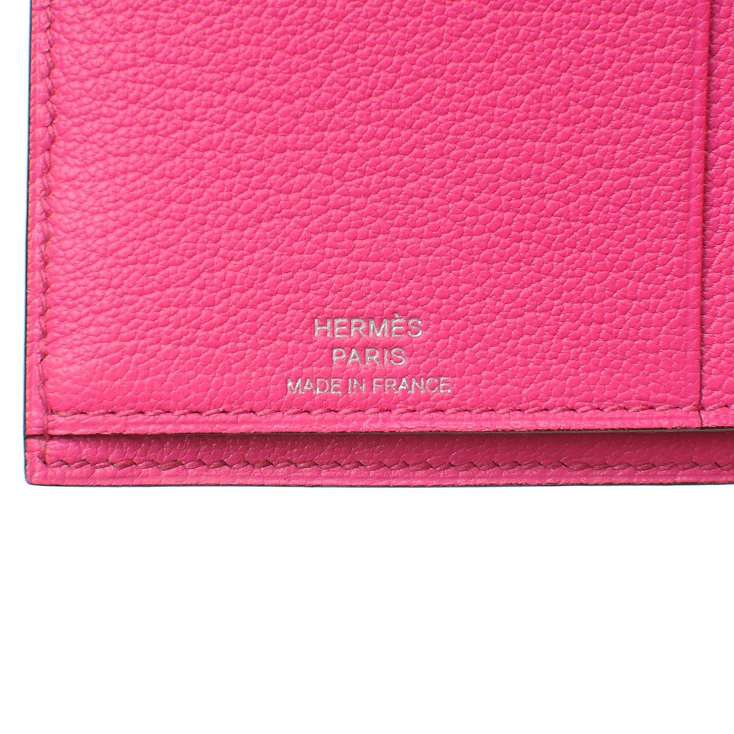 Chevre Mysore Evelyne Long Wallet Rose Tyrien