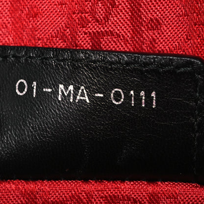 Christian Dior Lambskin Cannage Large Lady Dior Black 7 of 13