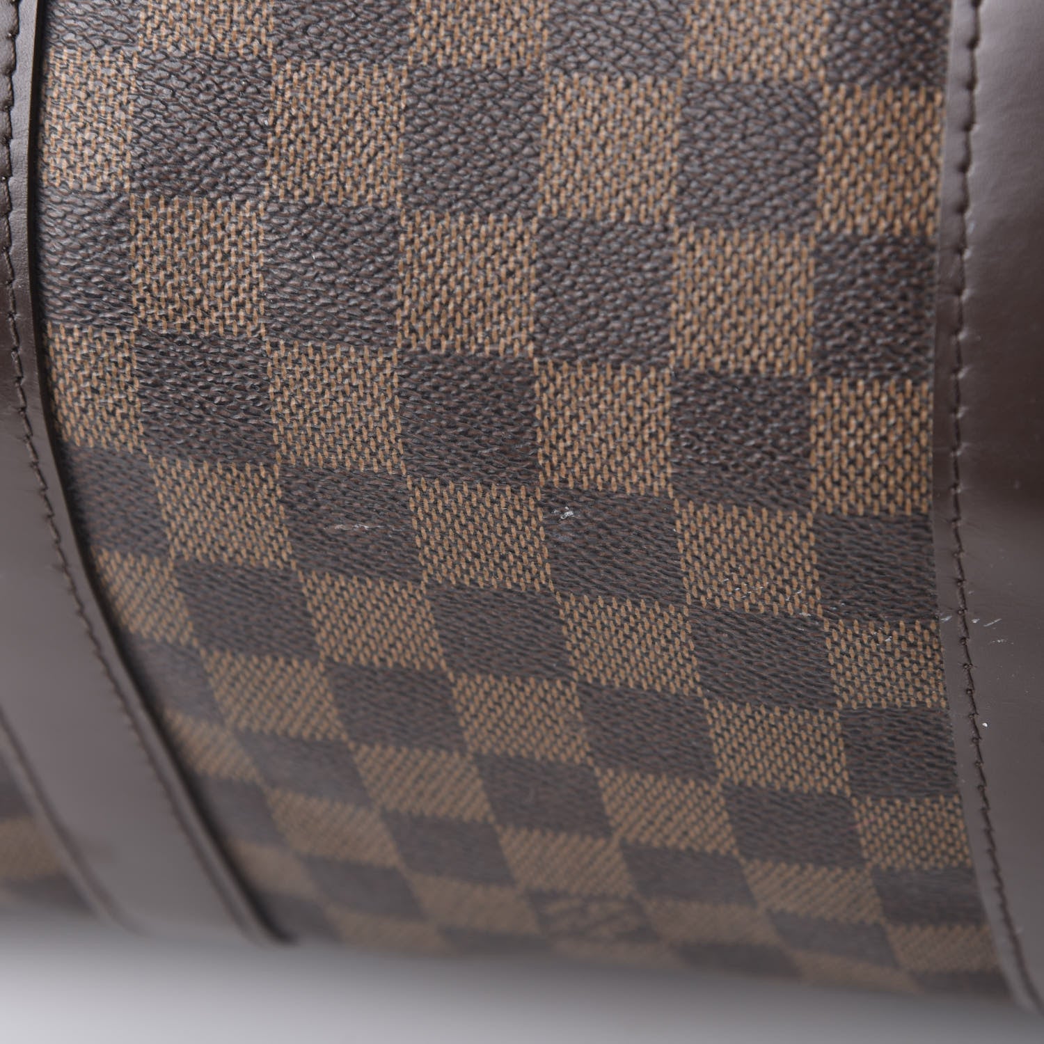 Louis Vuitton Damier Ebene Keepall Bandouliere 55 12 of 19