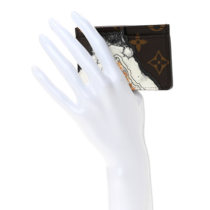 Louis Vuitton Monogram Travels With Grace Coddington Card Holder 2 of 8
