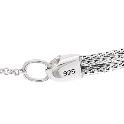 John Hardy Sterling Silver 3.6mm Love Knot Necklace 5 of 5