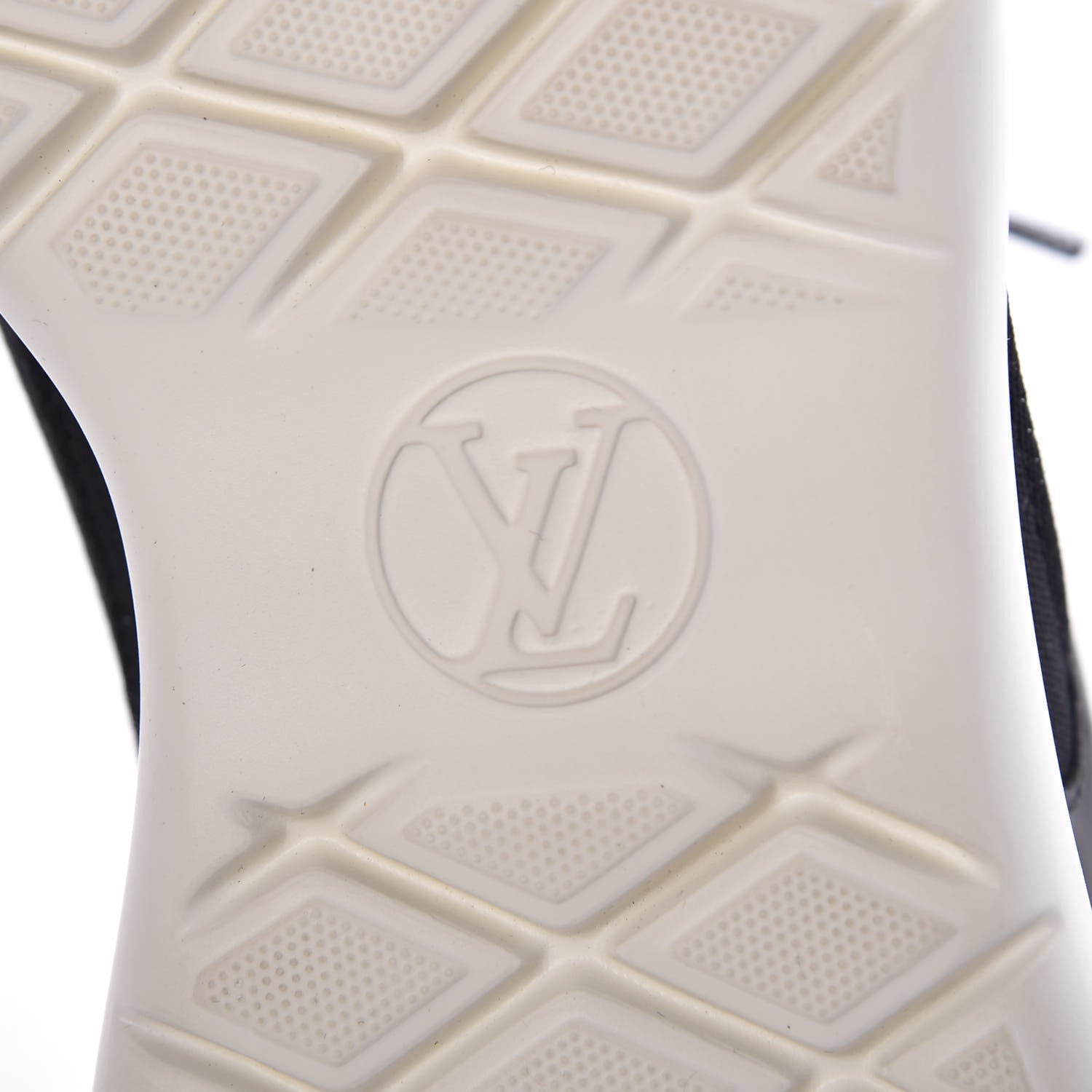 Louis Vuitton Technical Nylon Monogram Rubber Aftergame Sneakers 37.5 Black 7 of 8