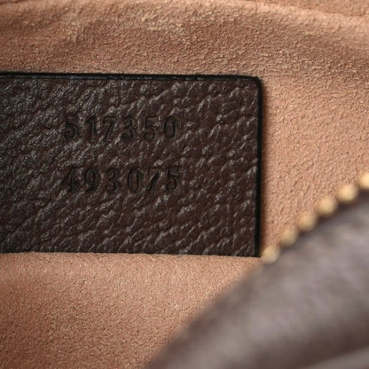 Gucci GG Supreme Monogram Web Mini Ophidia Shoulder Bag Brown 8 of 9