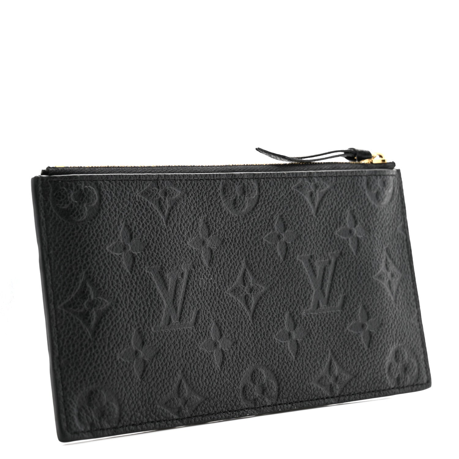 Louis Vuitton Empreinte Felicie Chain Wallet Zippered Insert Black 3 of 9