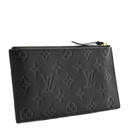 Louis Vuitton Empreinte Felicie Chain Wallet Zippered Insert Black 3 of 9