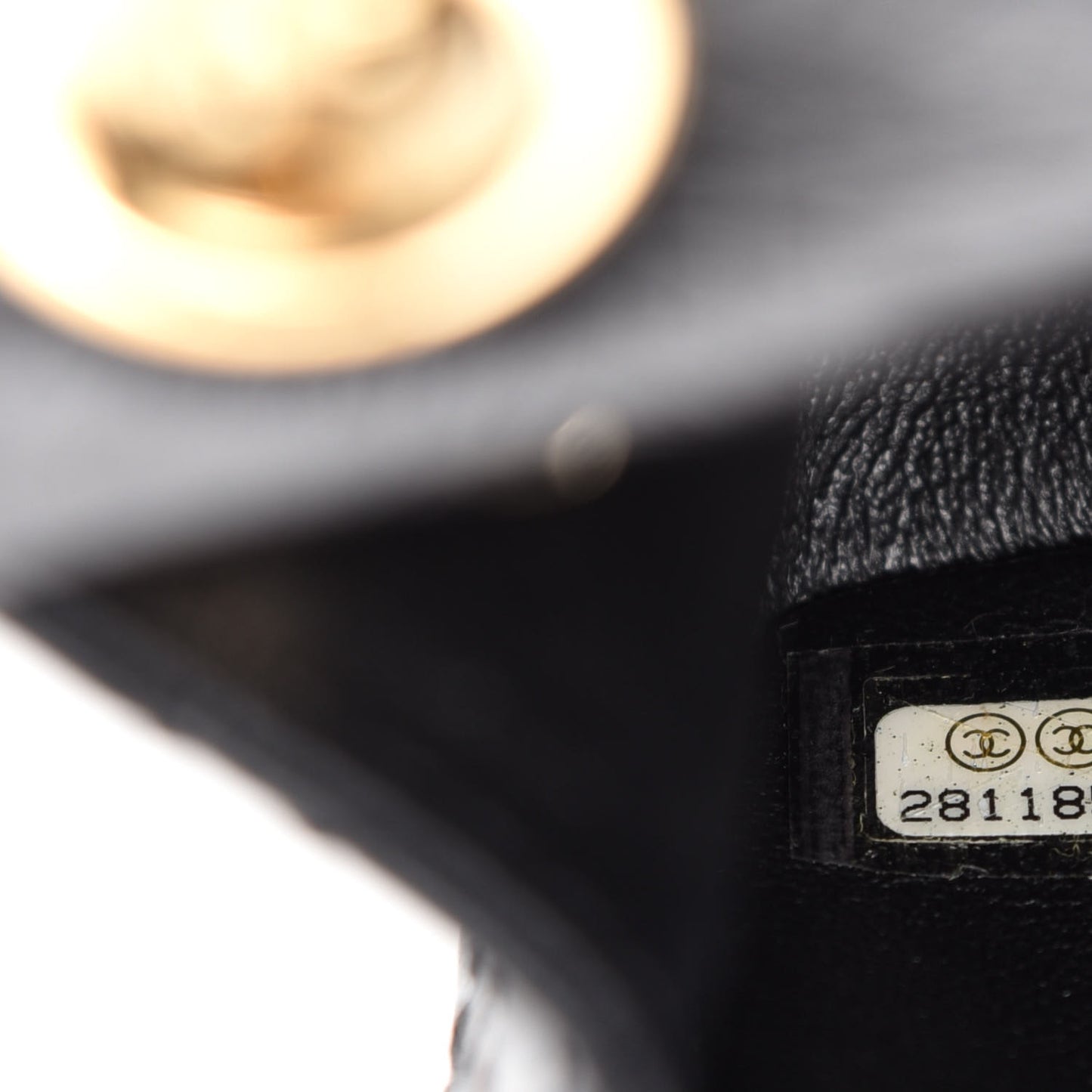 Aged Calfskin Quilted 2.55 Reissue Mini Flap Black