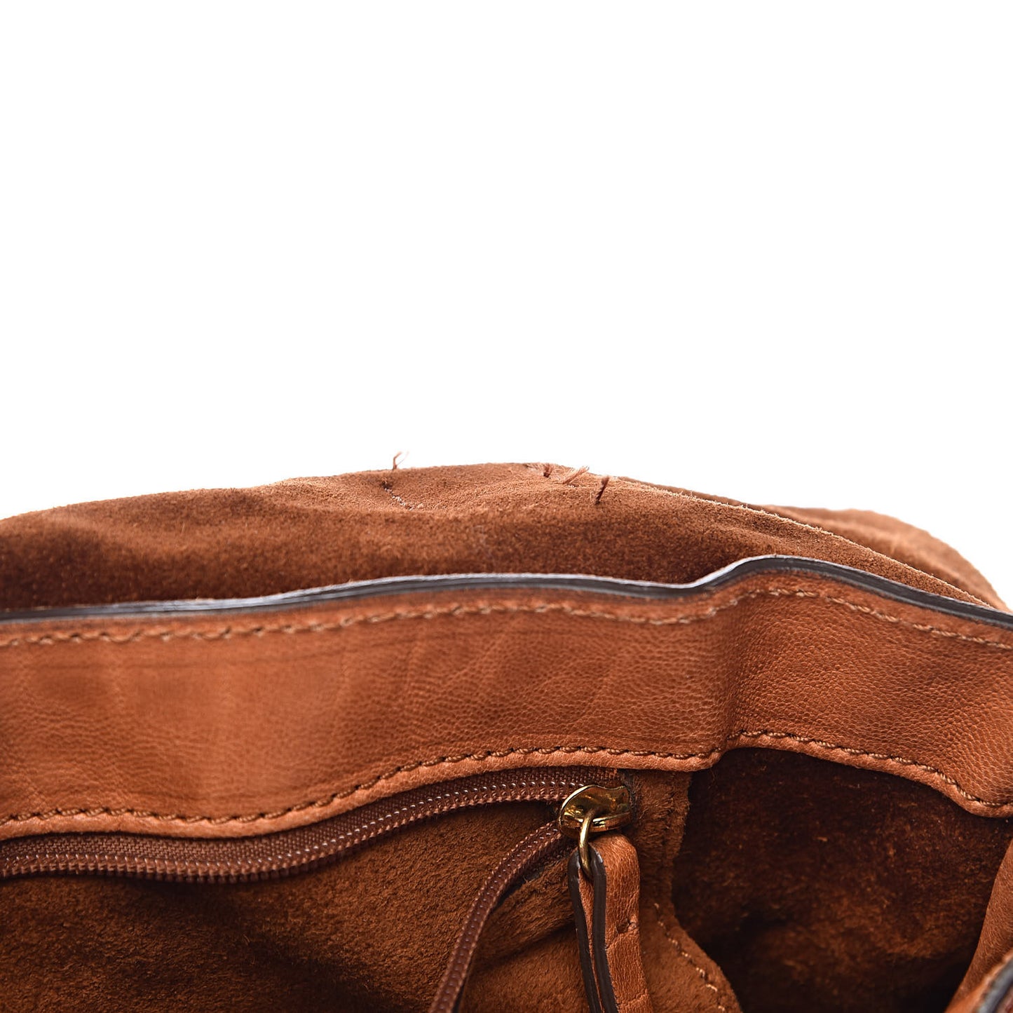 Large Grain Nappa Oversized Alexa Pumpkin