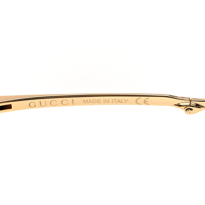 Gucci Acetate Crystal Foldable Aviator Sunglasses GG0307S Black 7 of 9
