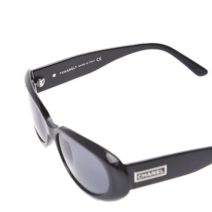 Chanel Logo Sunglasses 5119 Black 6 of 8