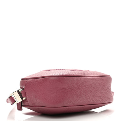 Gucci Pebbled Calfskin Children's Mini Soho Disco Messenger Bag Peonia Flower 12 of 25