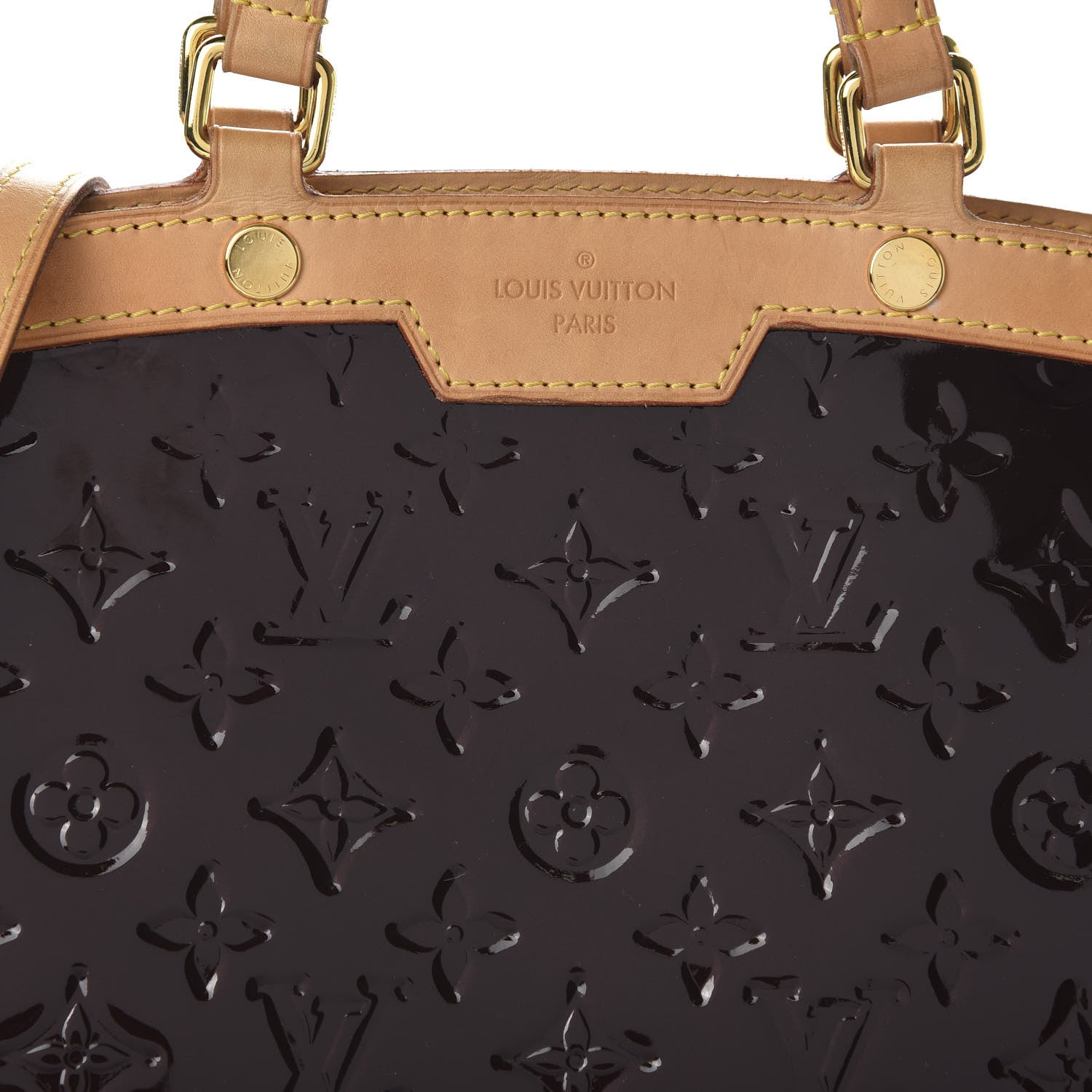 Louis Vuitton Vernis Brea MM Amarante 10 of 10