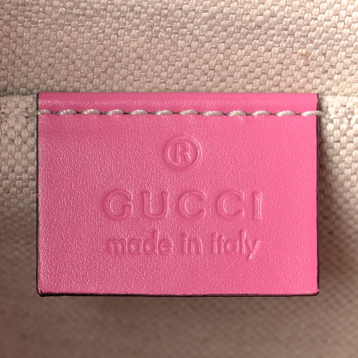Gucci Knight Calfskin Small GG Marmont Chain Handle Bag Pink Tropical Flower 6 of 11